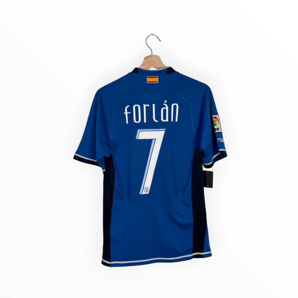 forlan football shirt atletico blue