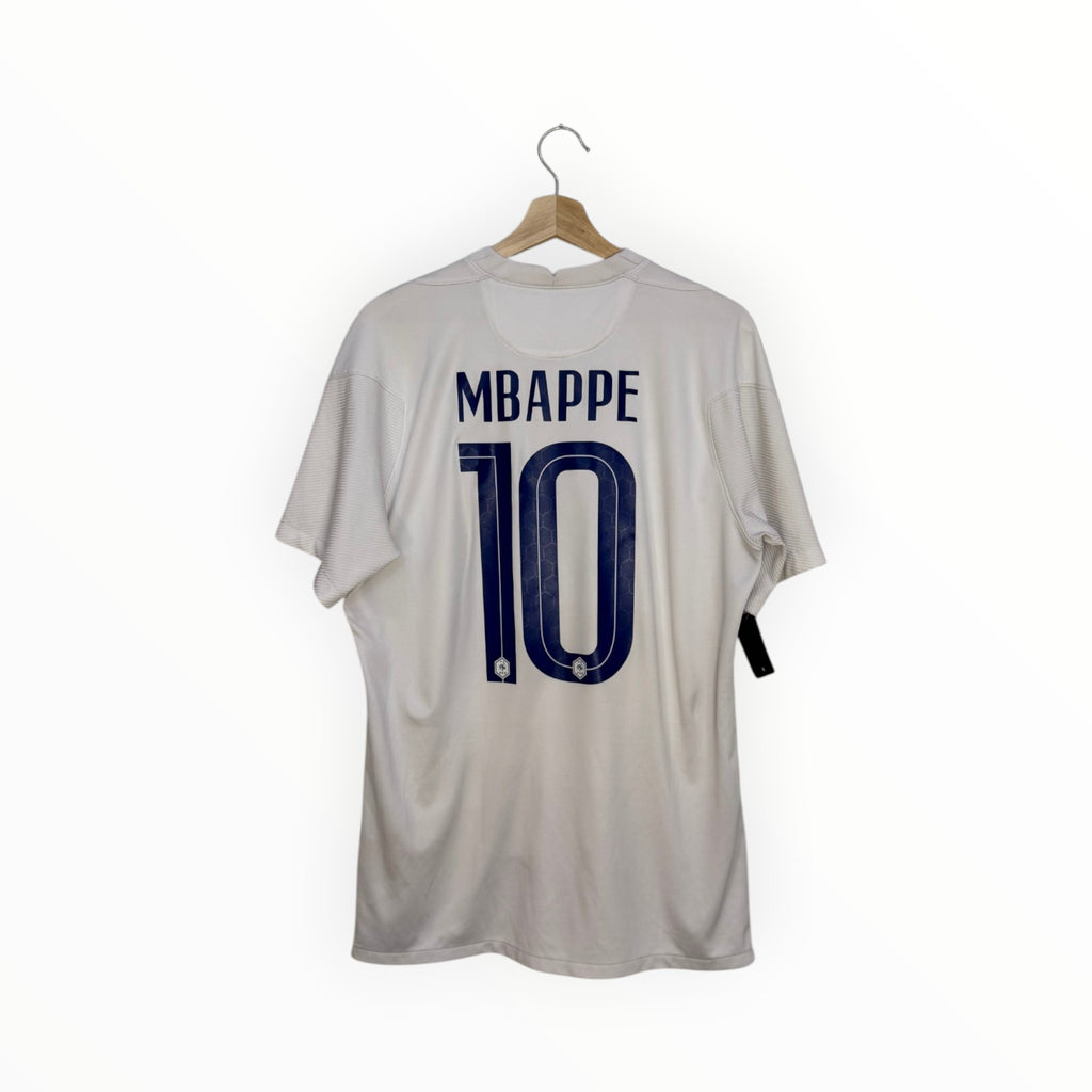france football shirt mbappe white