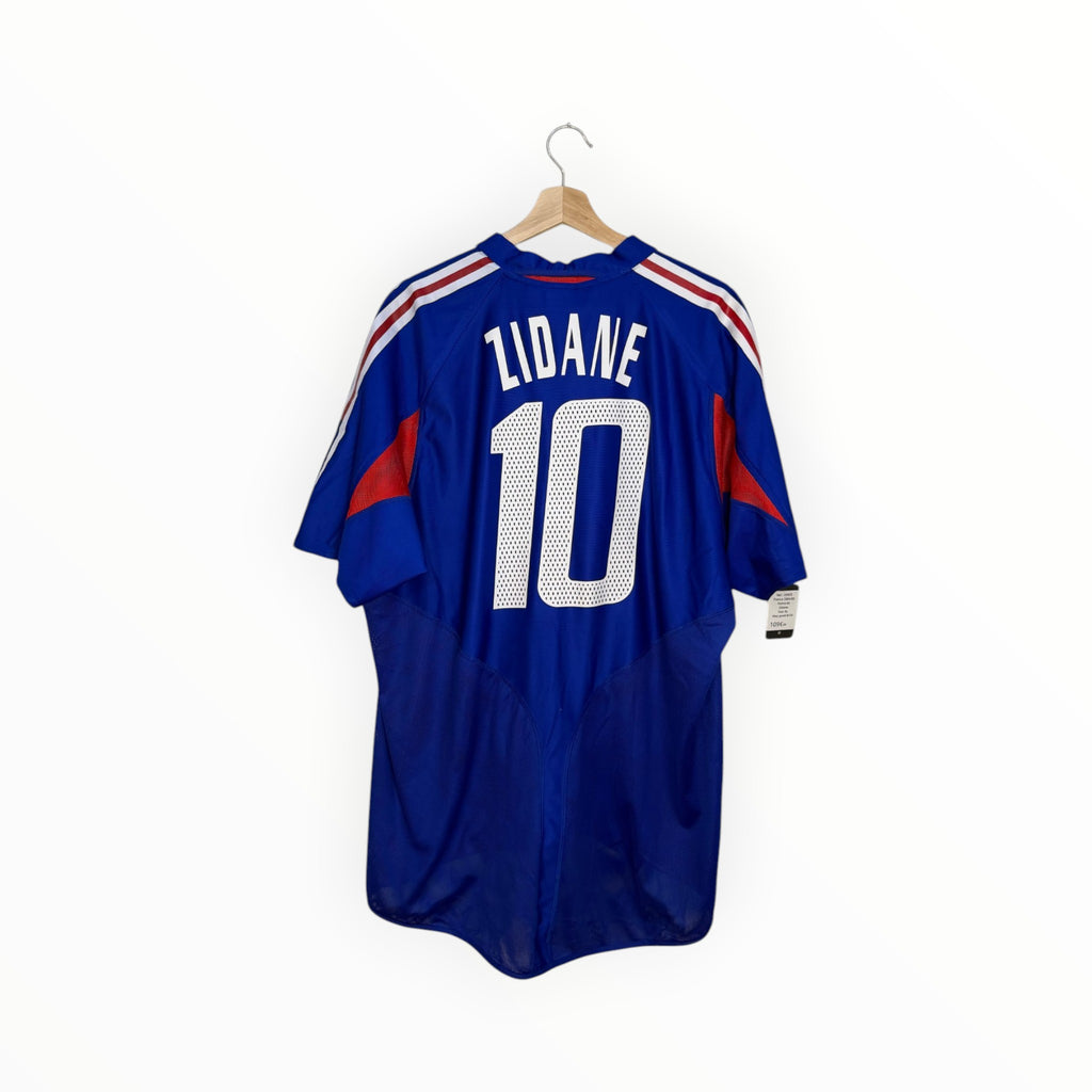 france football shirt zidane blue