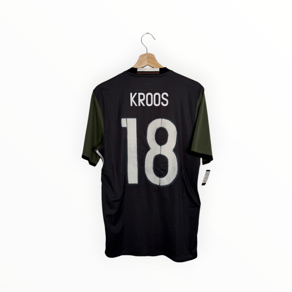 germany football shirt kroos grey and green