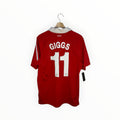 giggs football shirt number 11 red