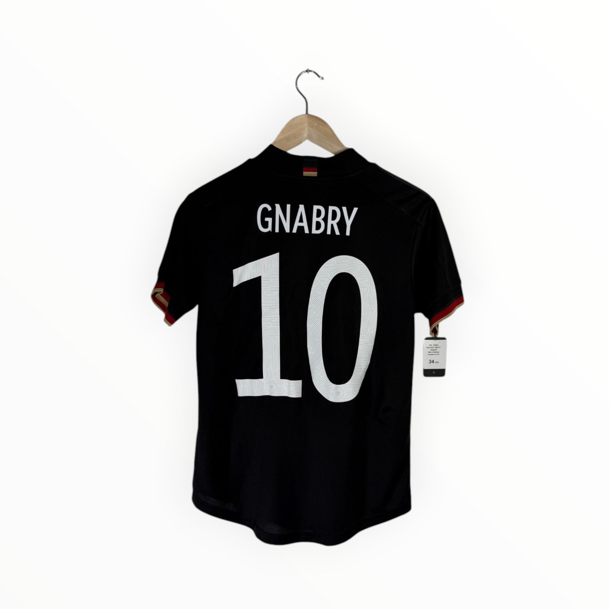 gnabry football shirt black germany