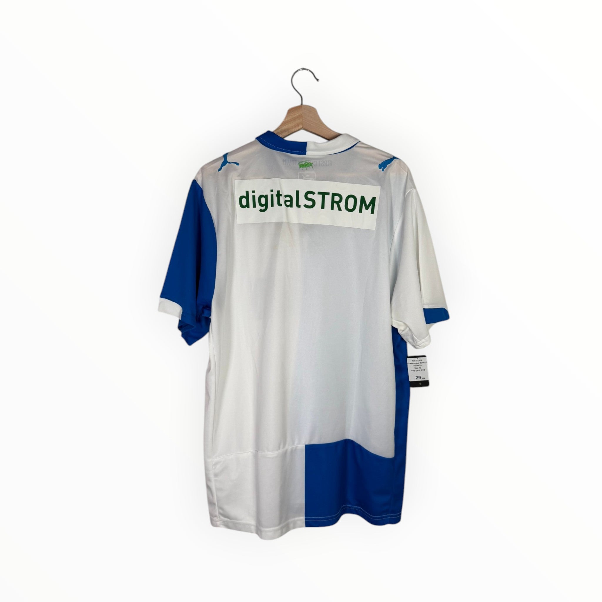 grasshoppers football shirt 2014