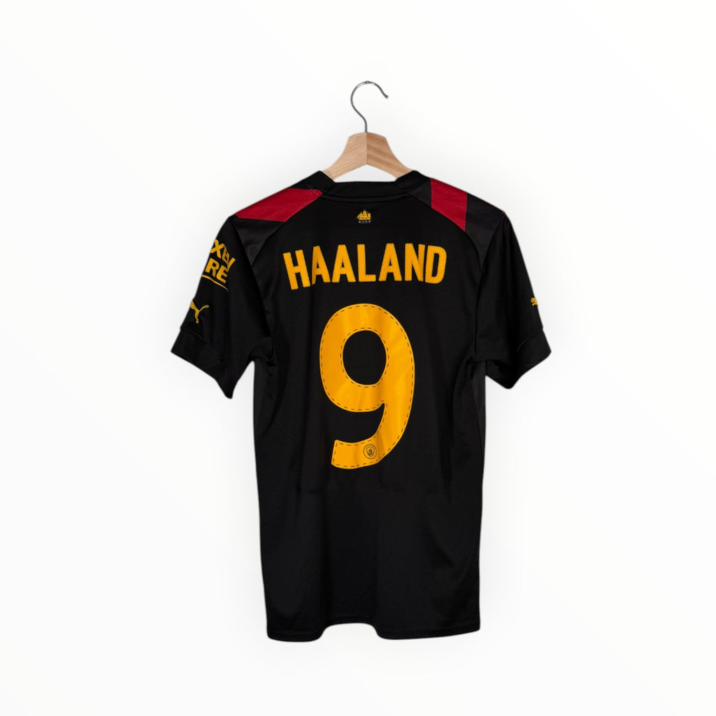 haaland football shirt city black