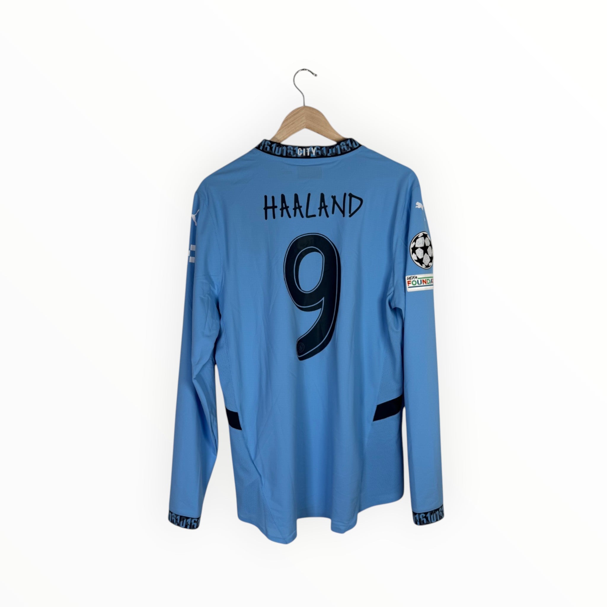 haaland football shirt player version long sleeve
