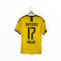 haaland yellow and black football shirt dortmund