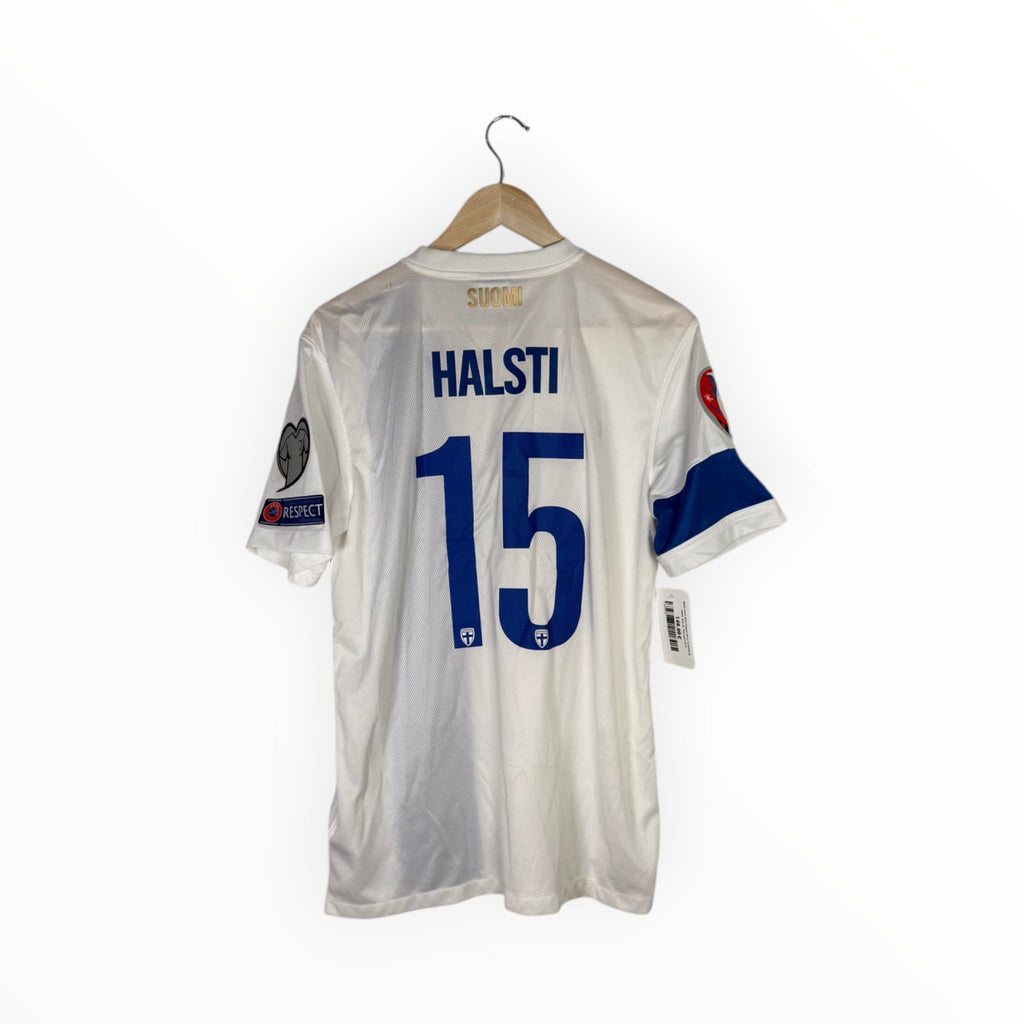 halsti match worn shirt finland suomi