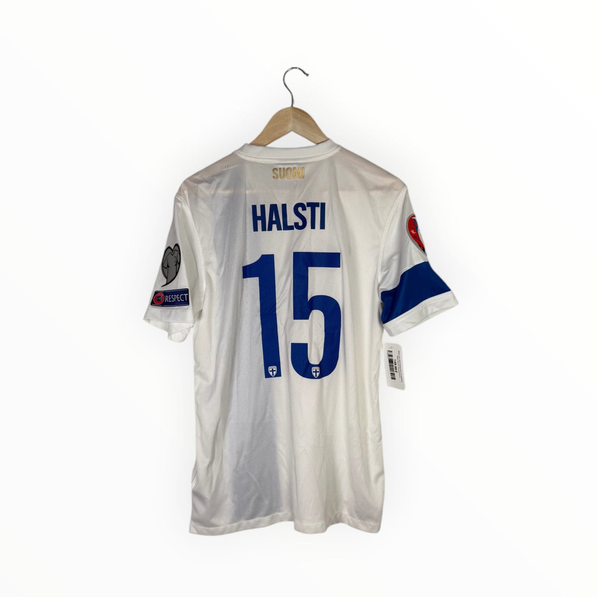 halsti match worn shirt finland suomi