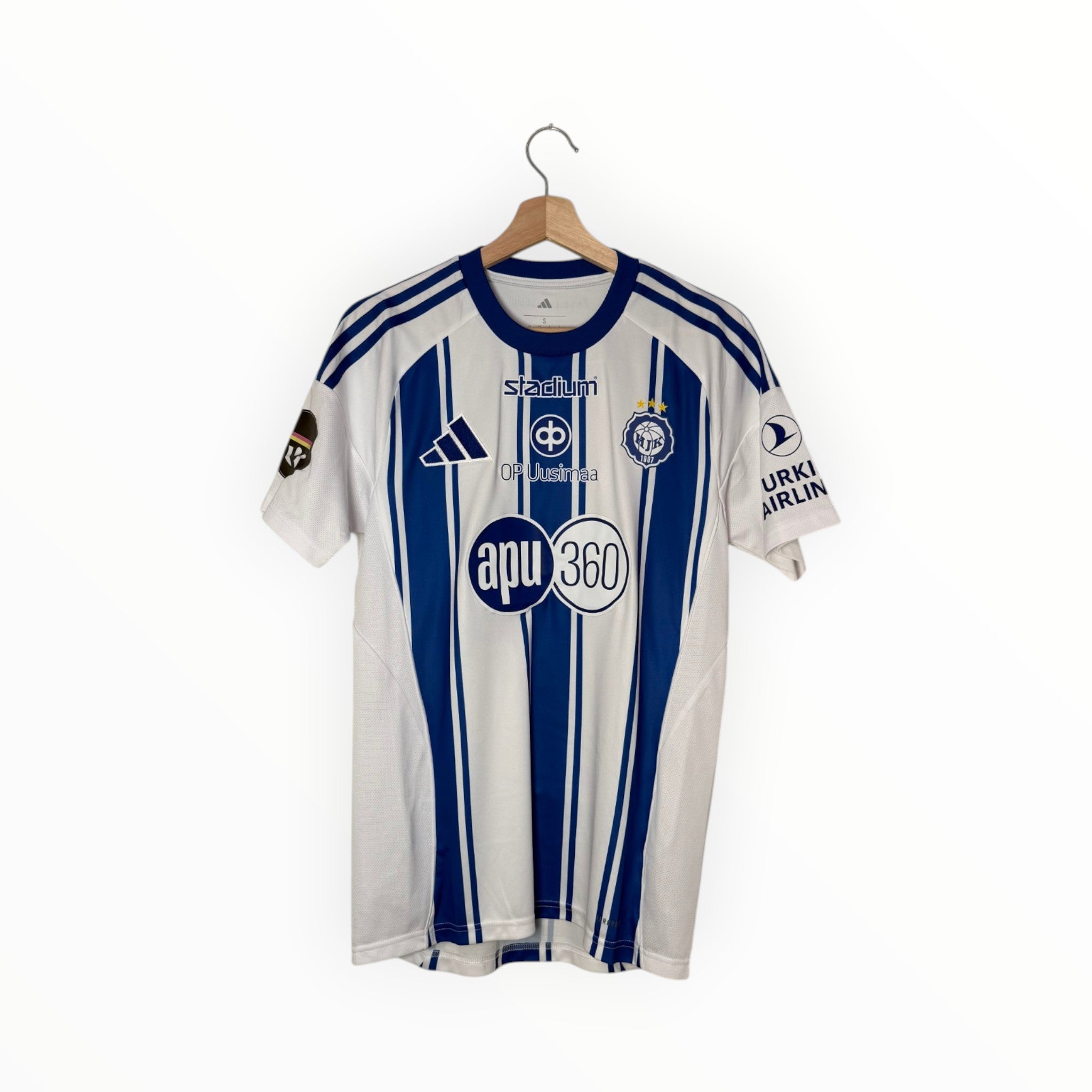 hjk jersey blue and white stripes adidas