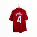 hyypia football shirt liverpool number 4