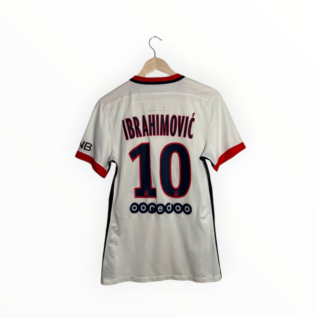 ibrahimovic football shirt player issue psg white