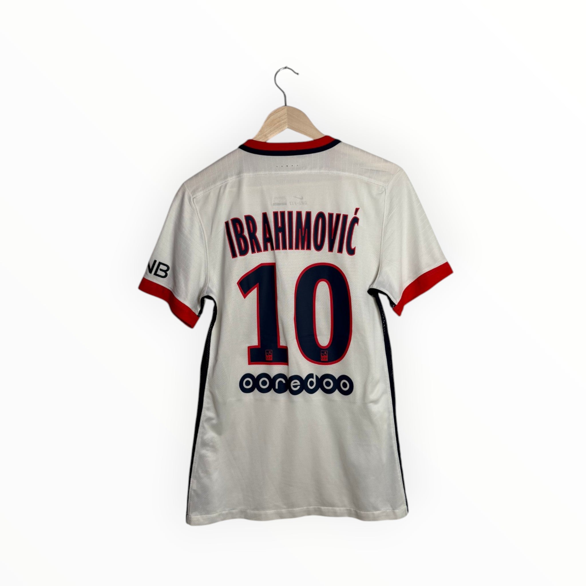 ibrahimovic football shirt player issue psg white