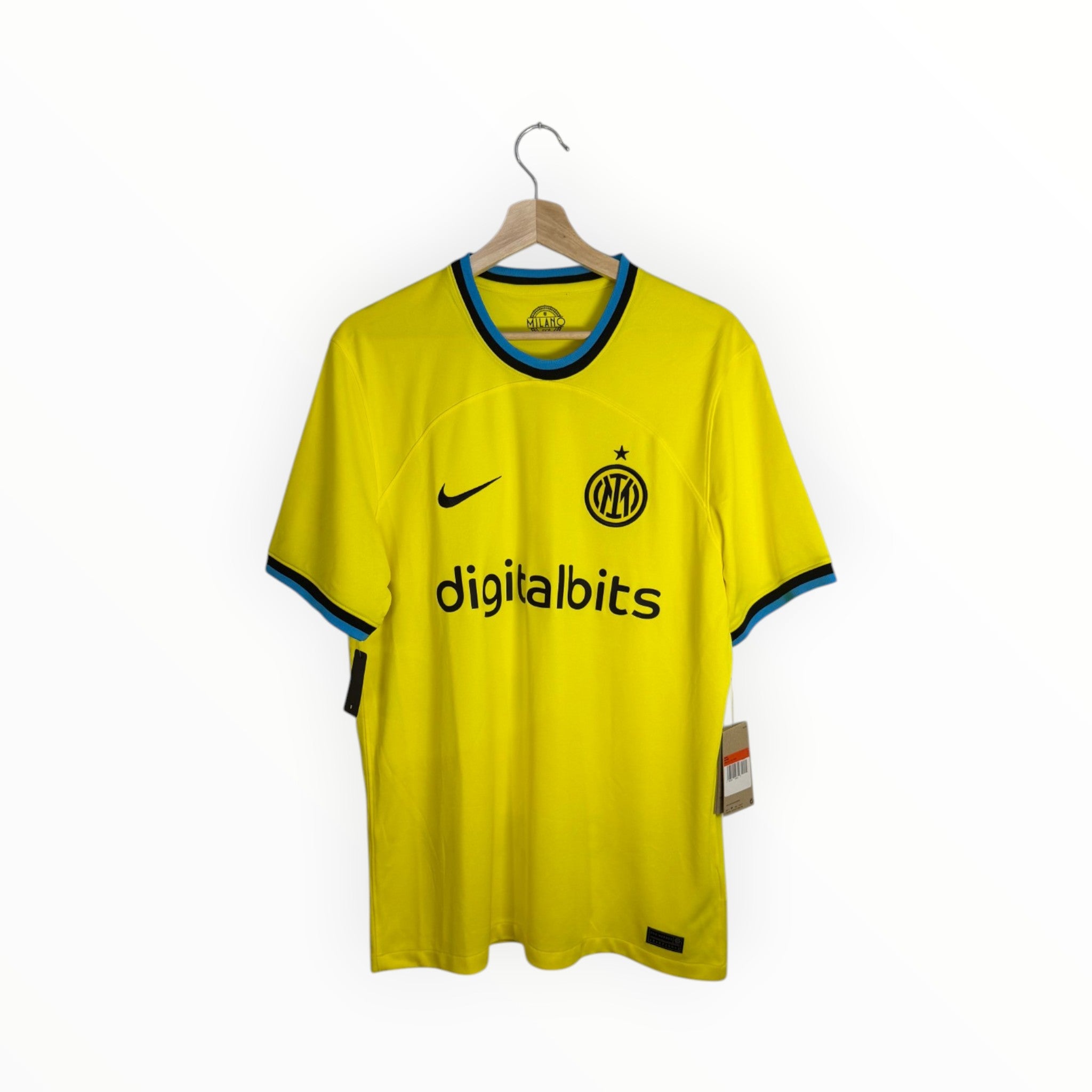 inter football shirt nike yellow