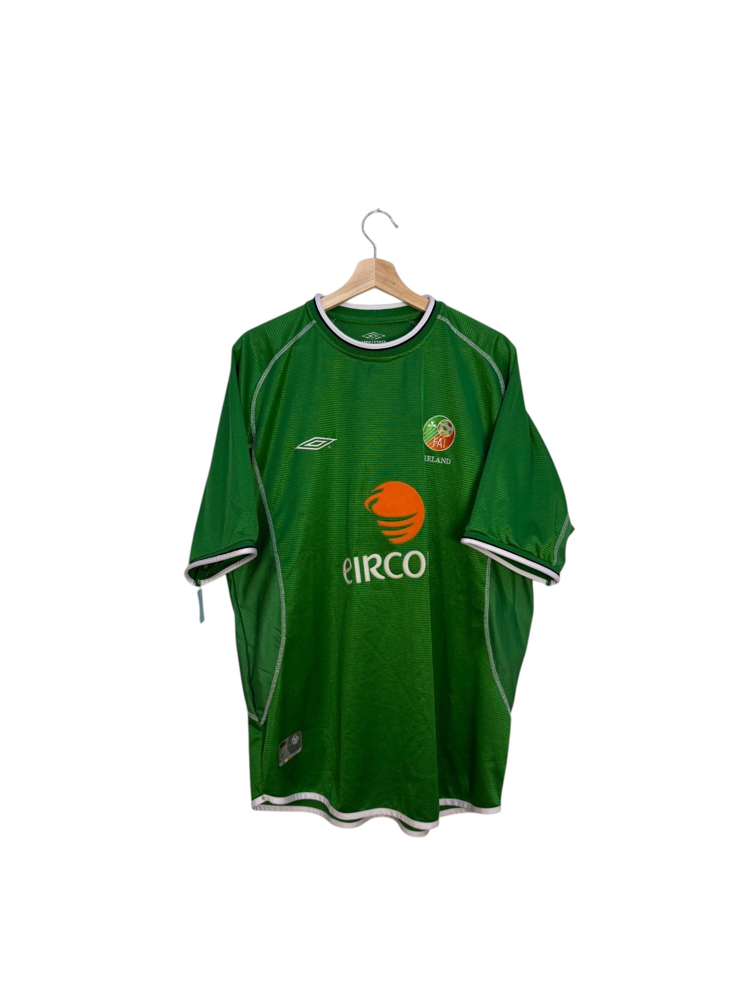 ireland umbro eirco jersey green