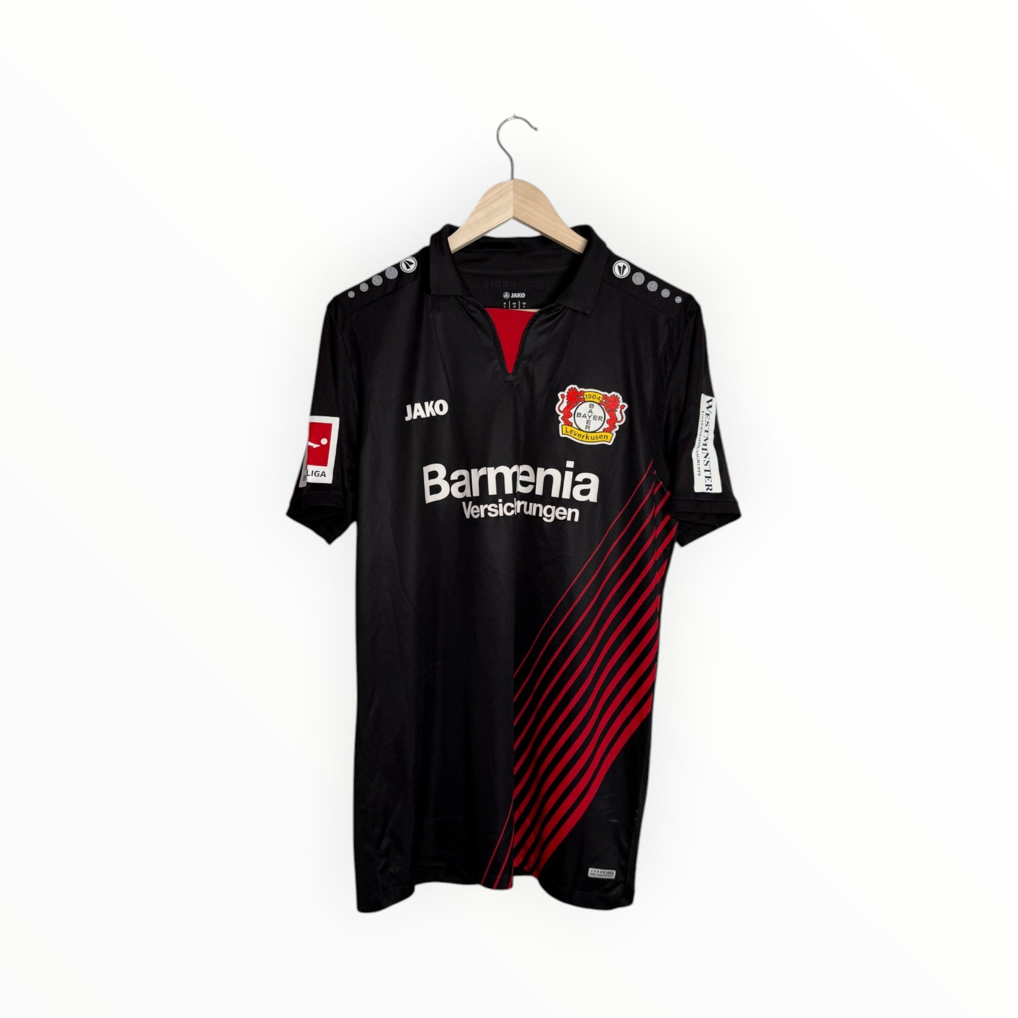 jako football shirt Leverkusen match worn