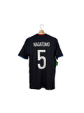 japan football shirt navy blue nagatomo