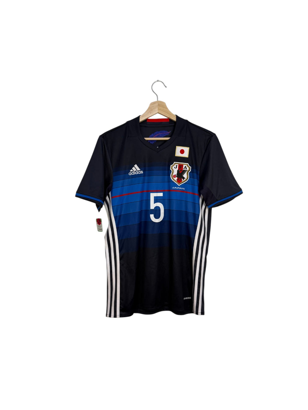 japan football shirt number 5 adidas 