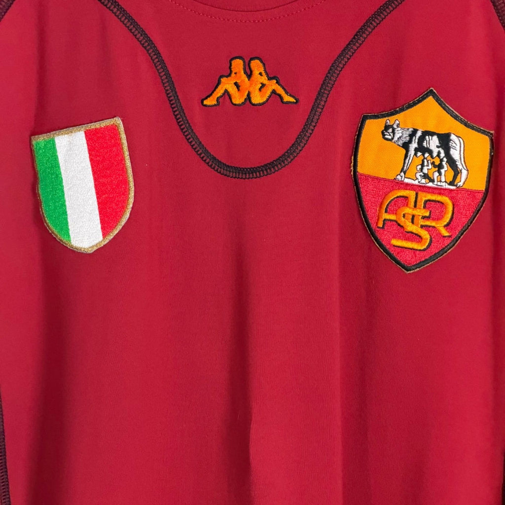kappa roma italia football shirt