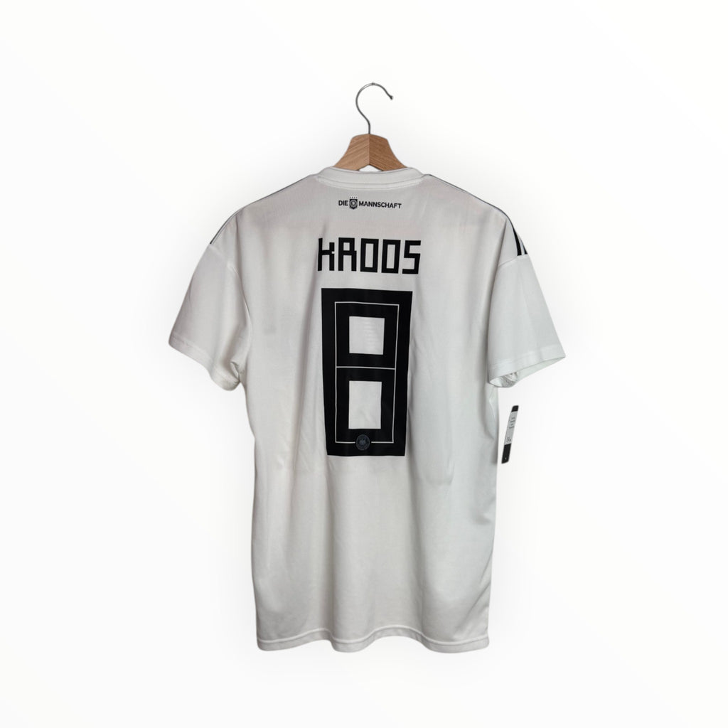 kroos football shirt white and black