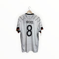 kroos football shirt white and black number 8