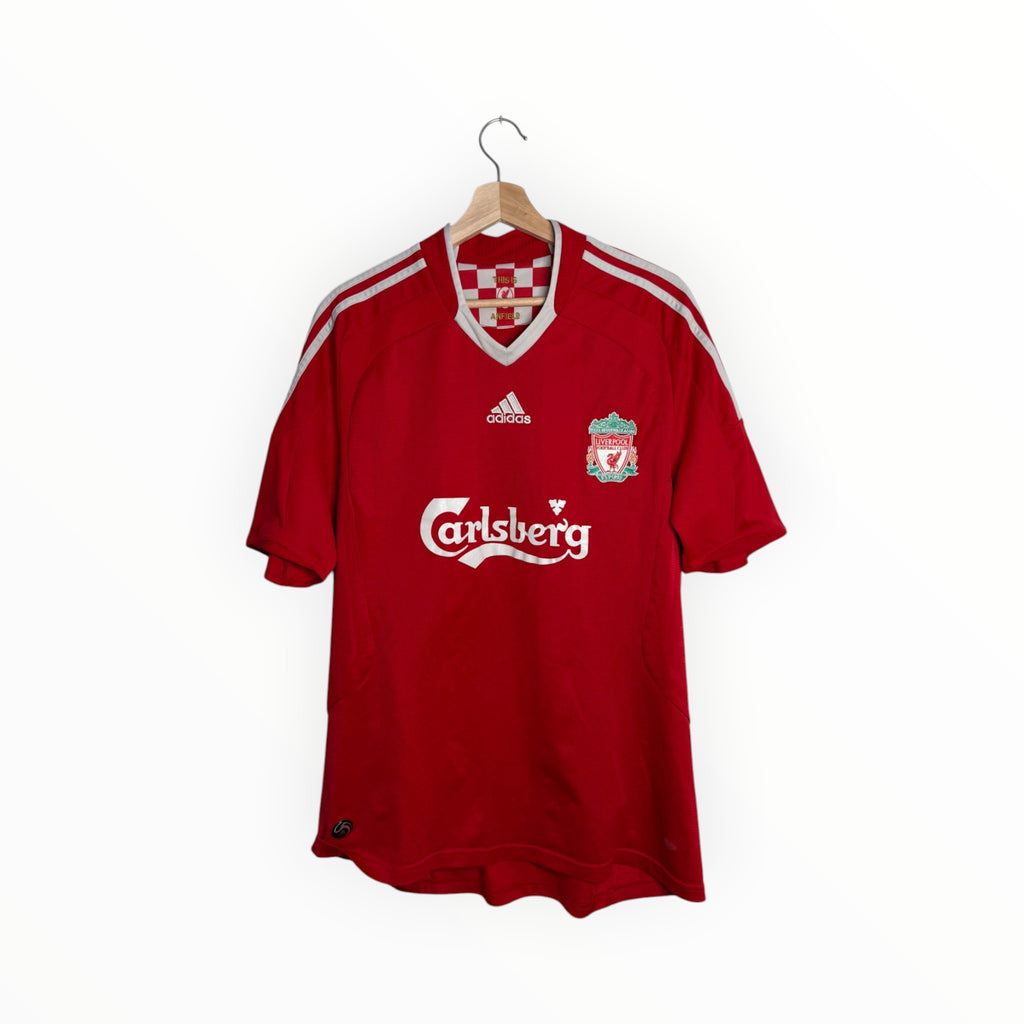 liverpool carlsberg red jersey adidas
