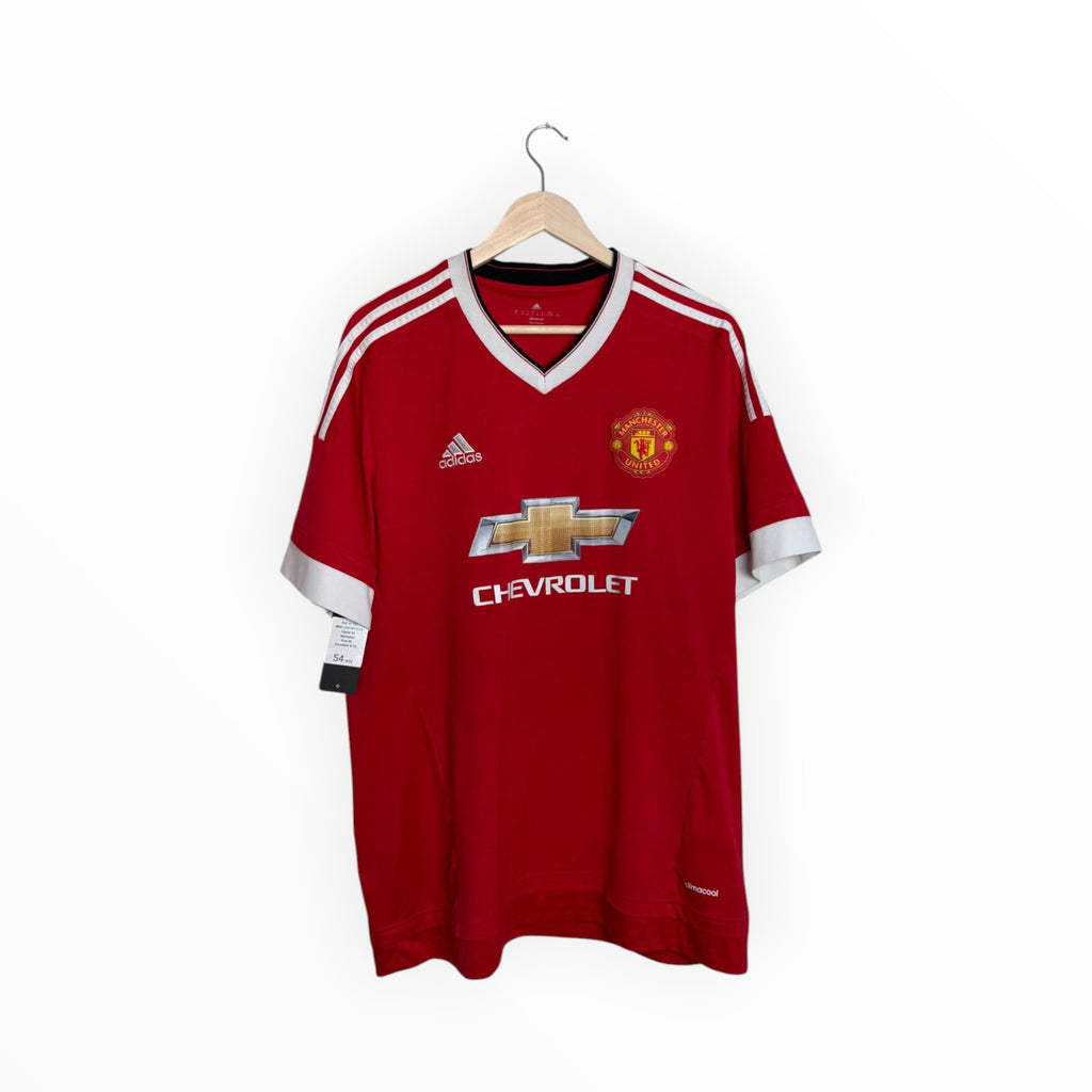 man united Adidas kit chevrolet red