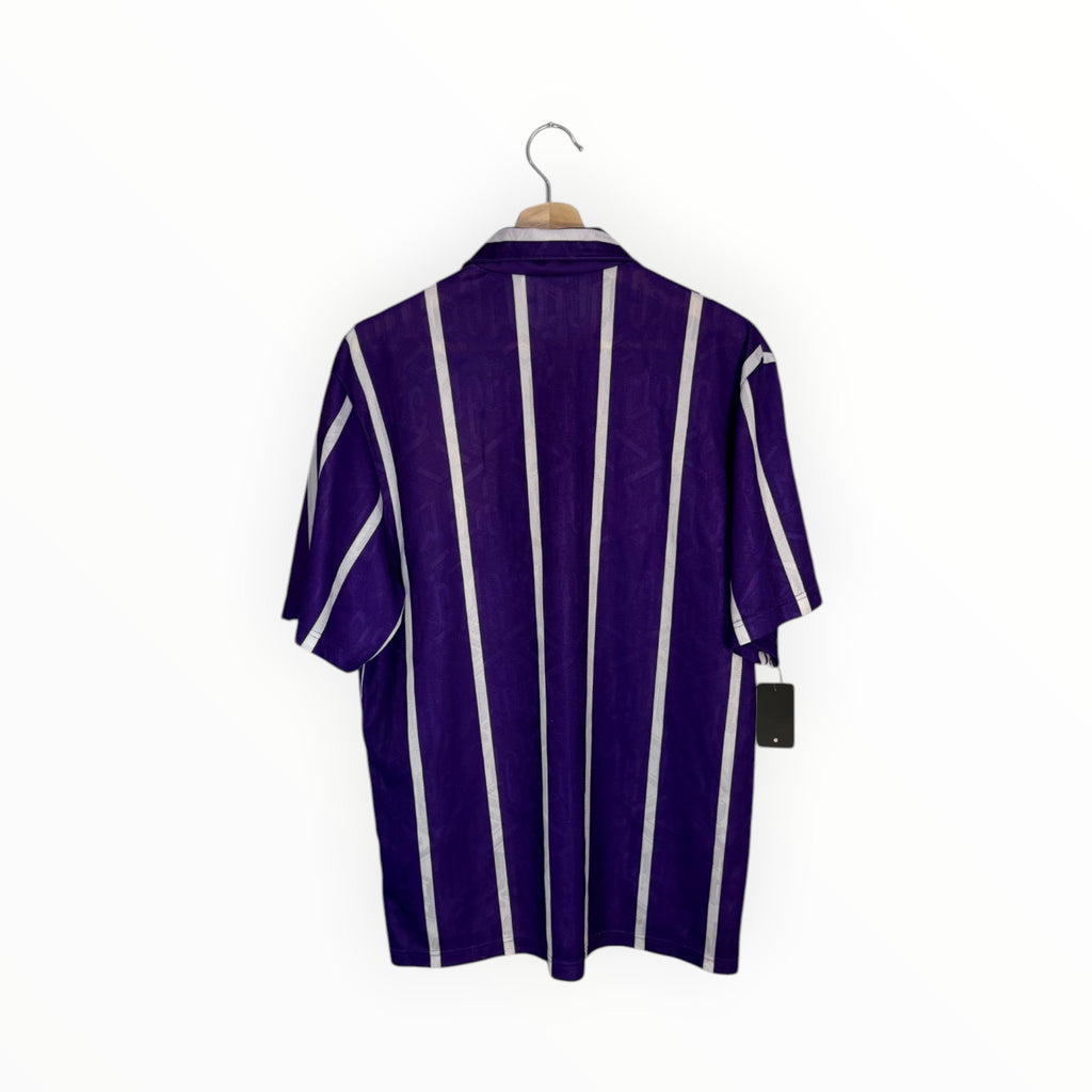 manchester city purple football shirt