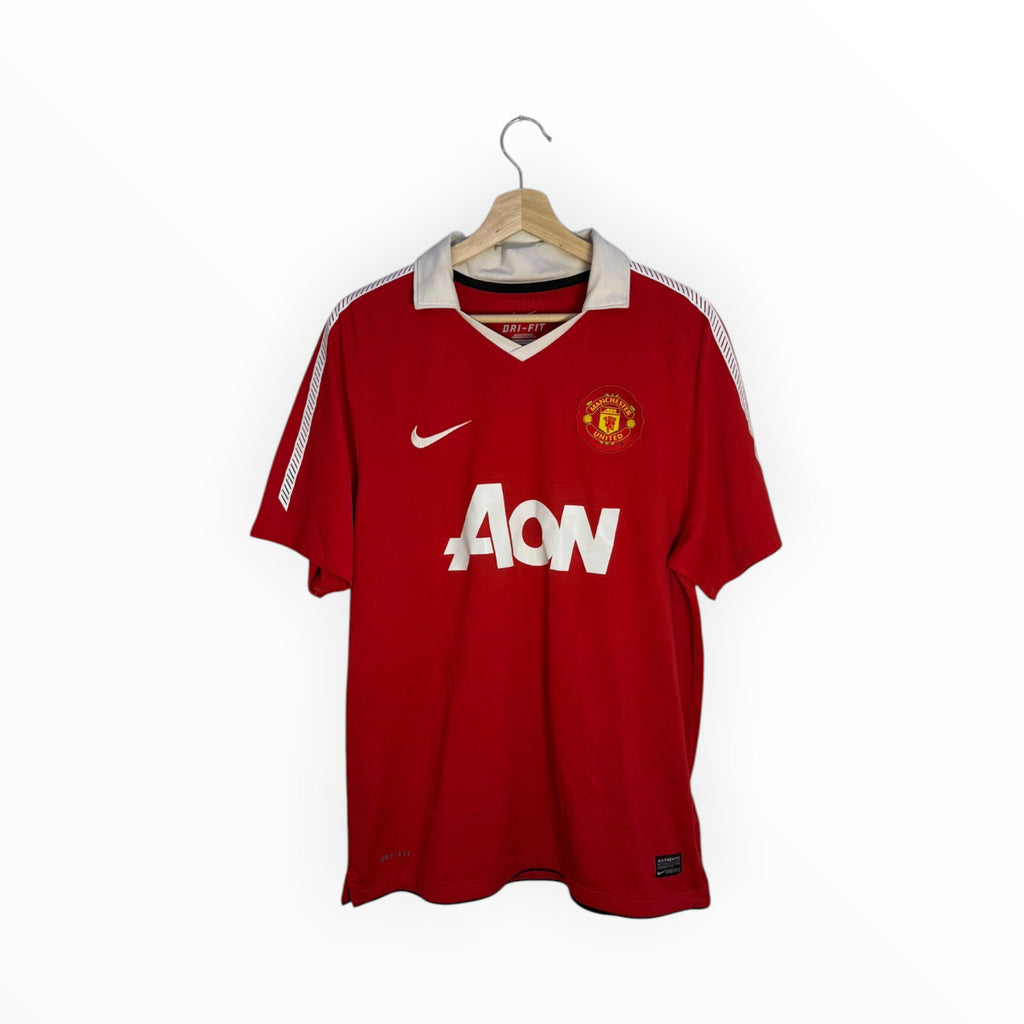 manchester united football shirt nike aon
