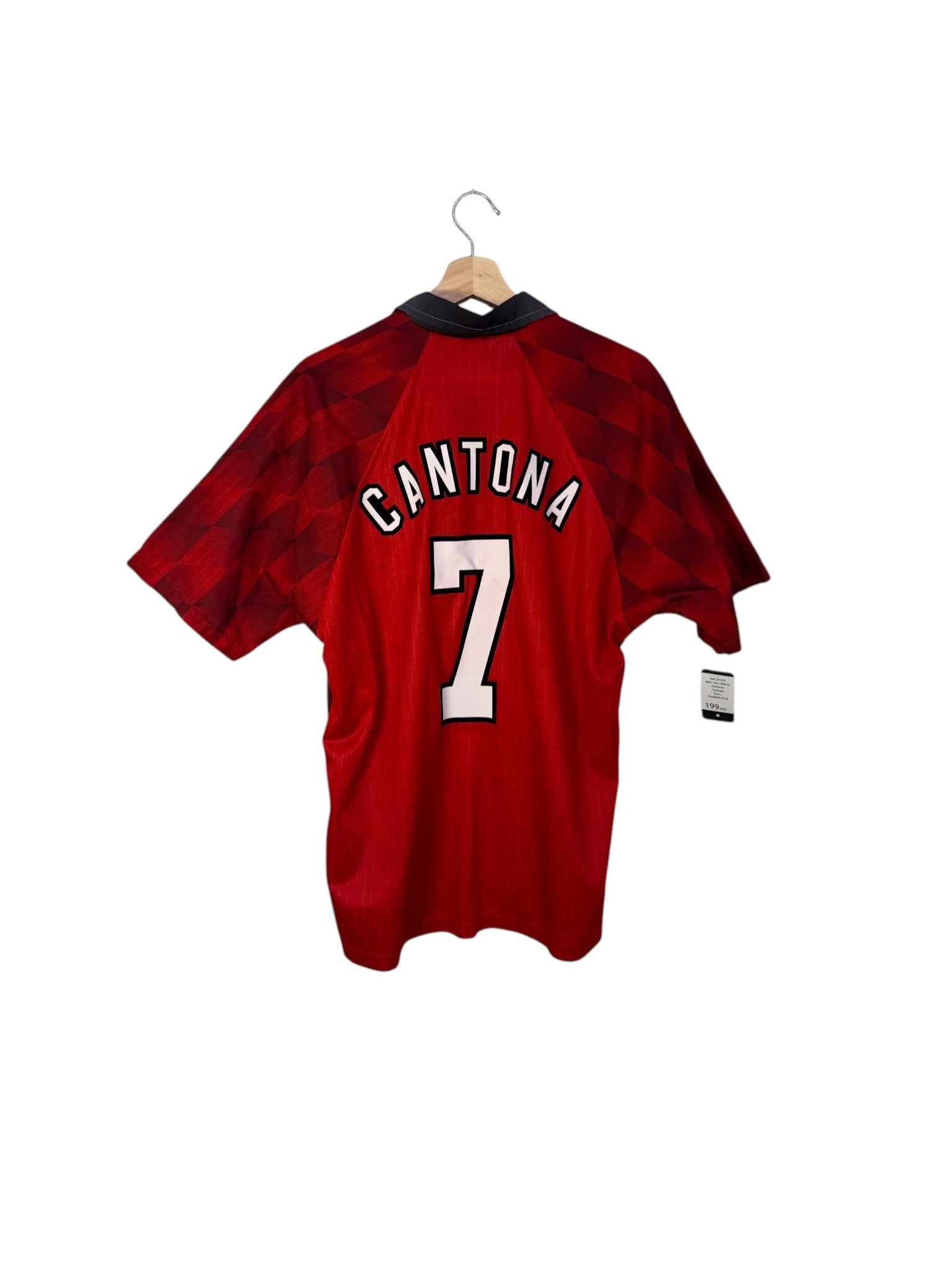 manchester united red cantona jersey