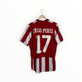match worn Inigo perez jersey athletic red and white
