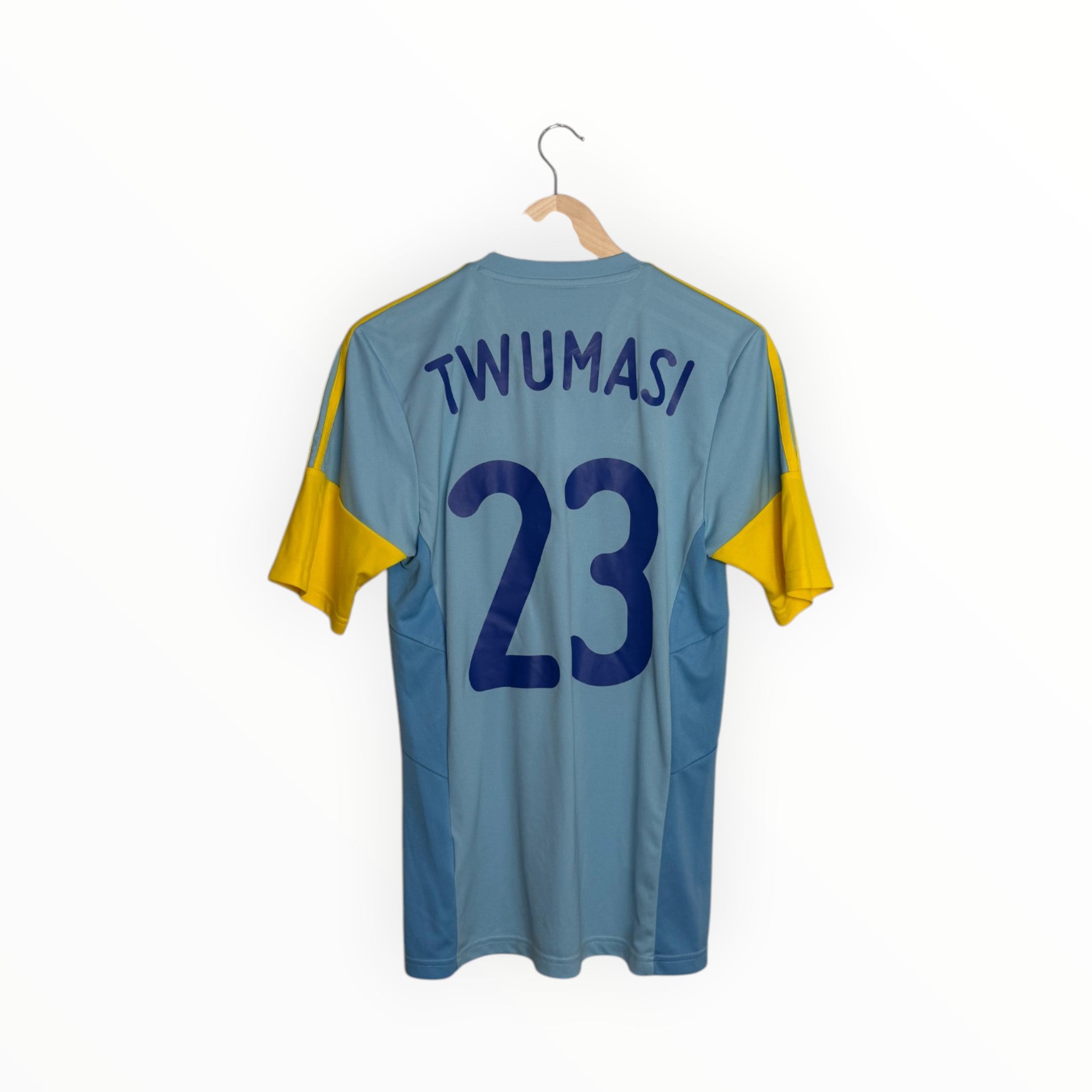 match worn shirt twumasi blue