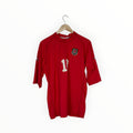 match worn wales jersey 2000 red home kappa