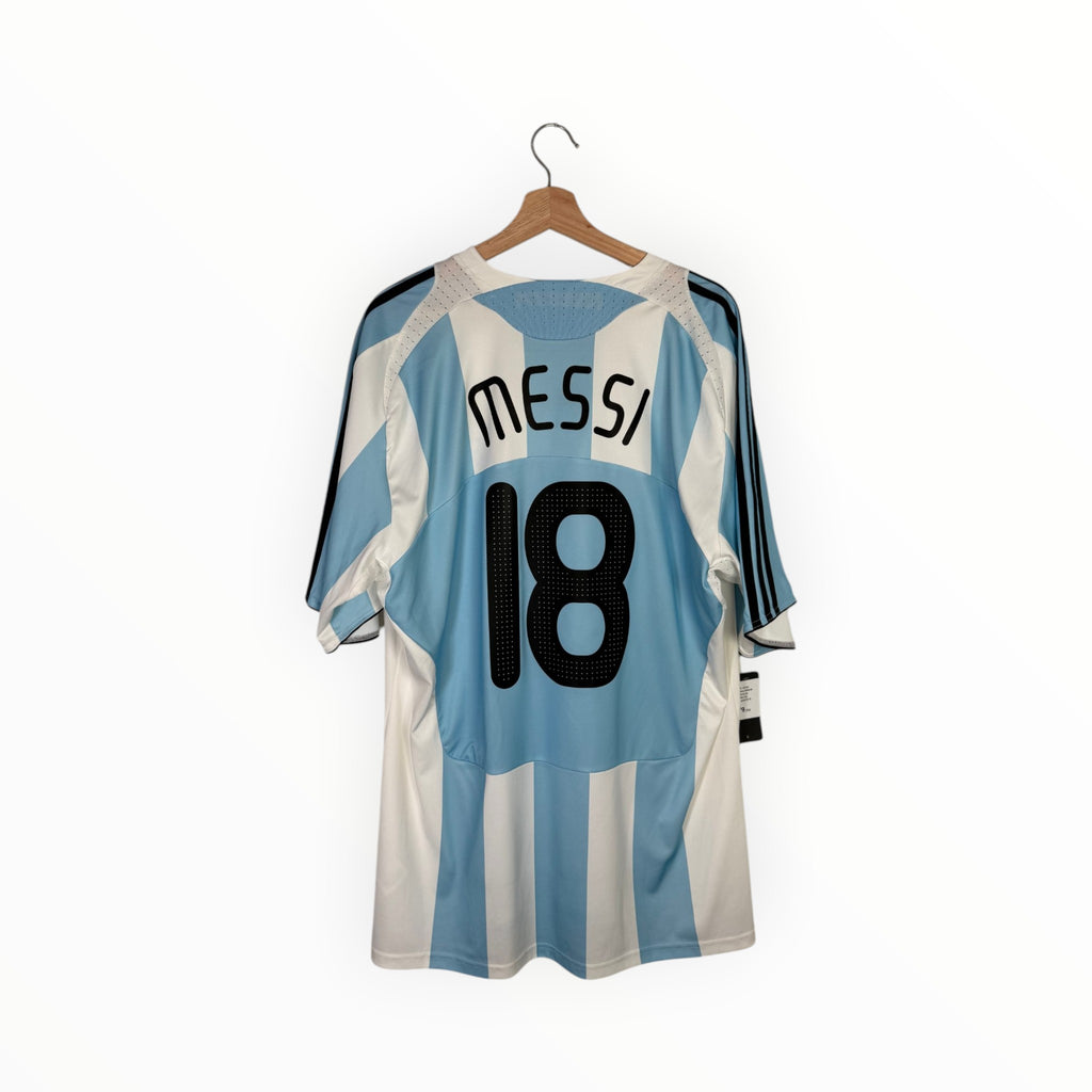 messi football shirt argentina 2008