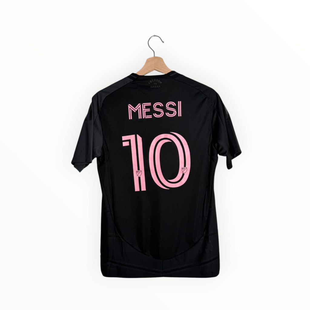 messi jersey black miami