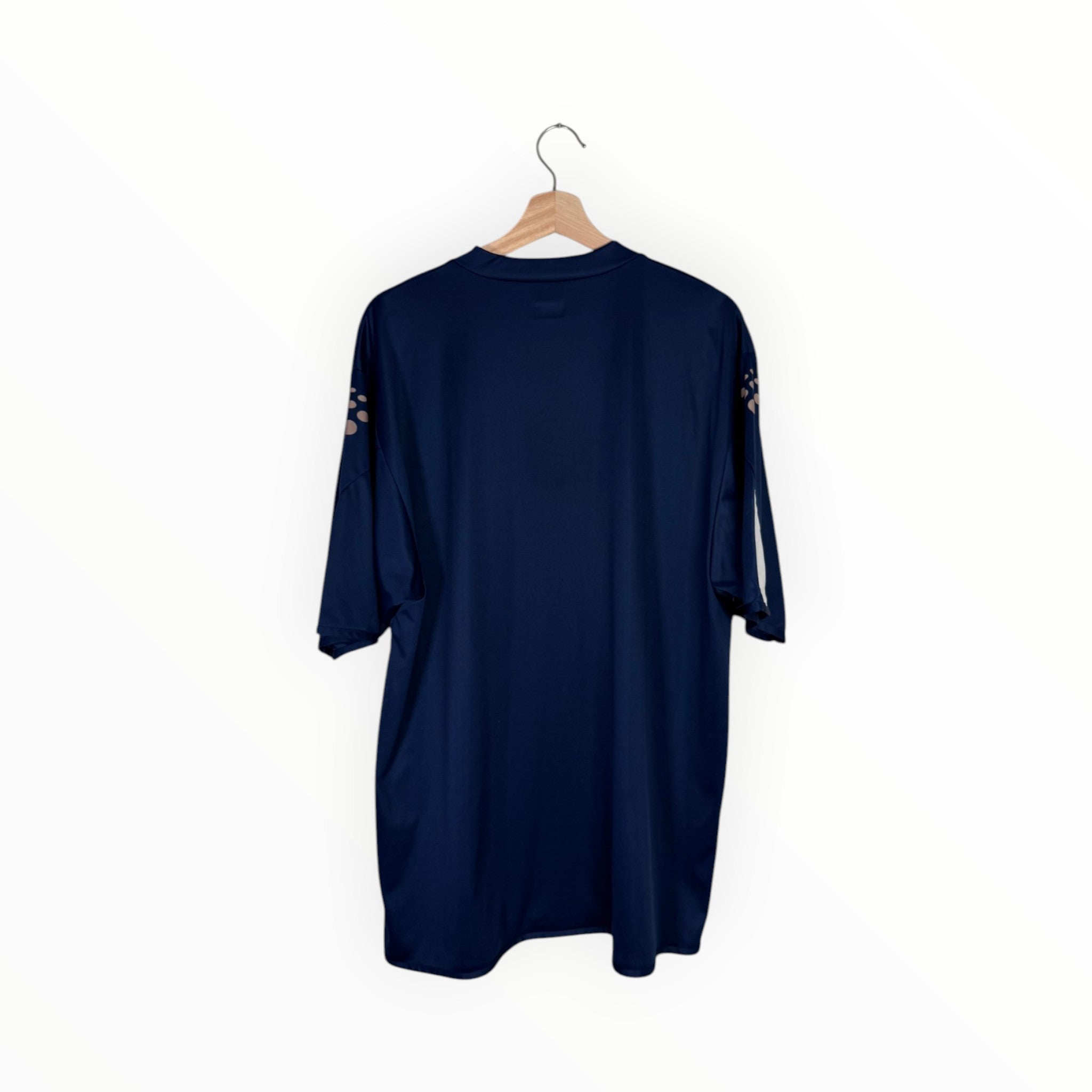 navy football shirt Scotland 2005