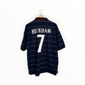 navy football shirt beckham