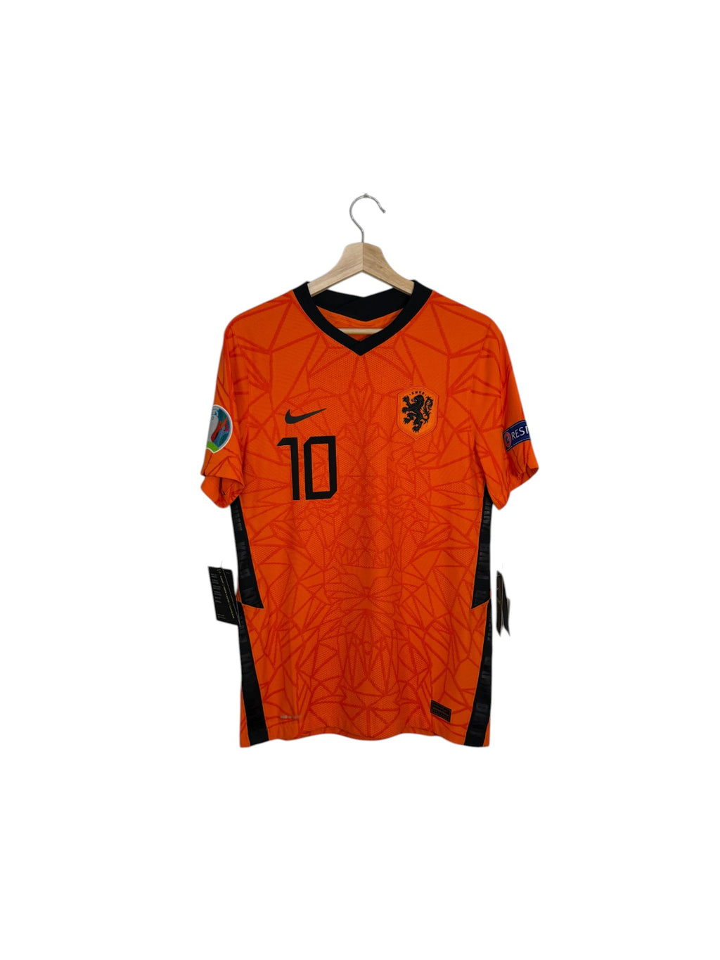 netherland orange and black football shirt nike