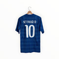 neymar football shirt blue brazil