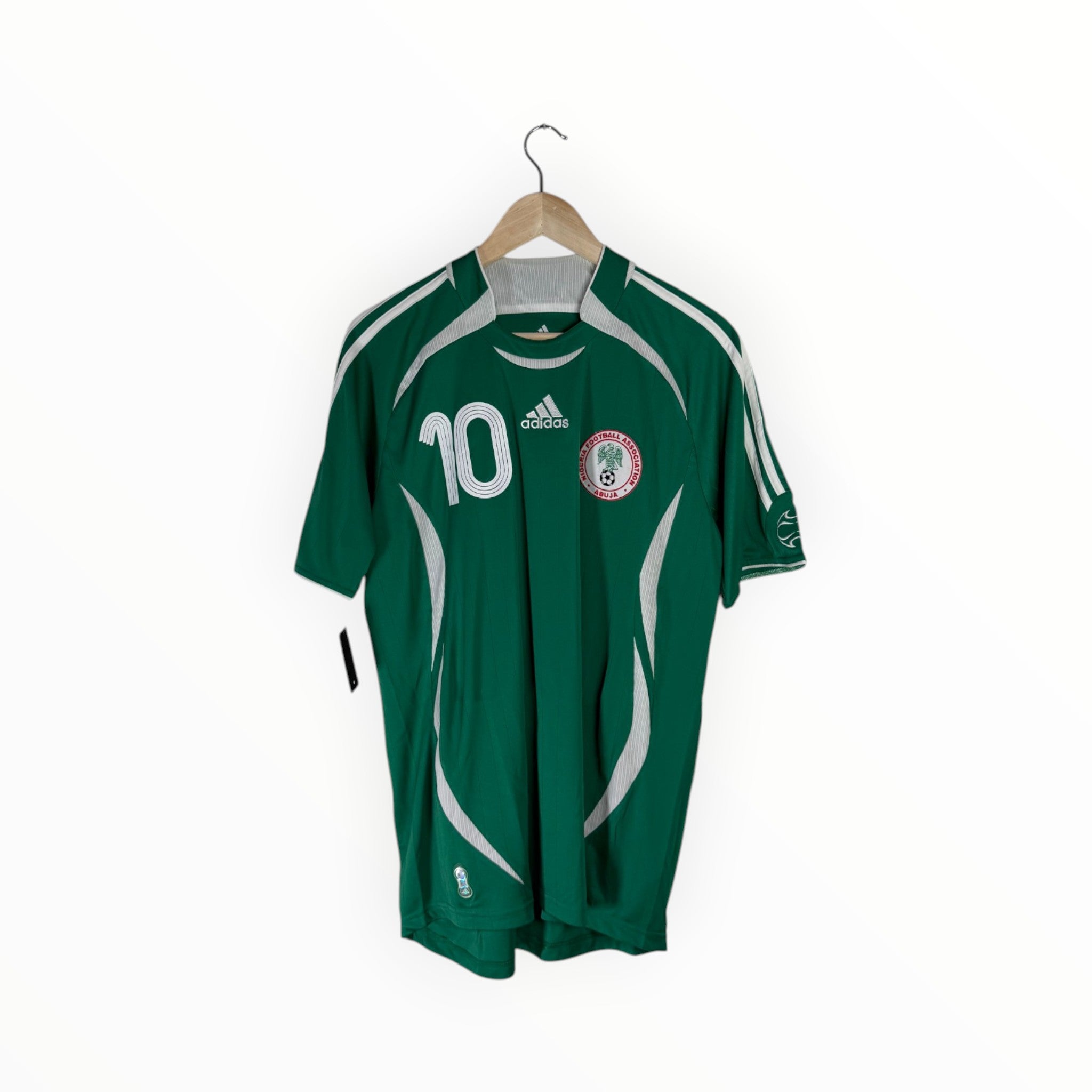 nigeria football shirt 2006 green adidas