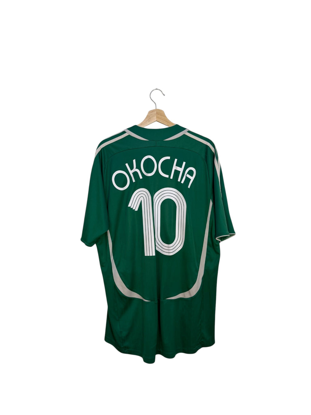 nigeria football shirt okocha 10 green