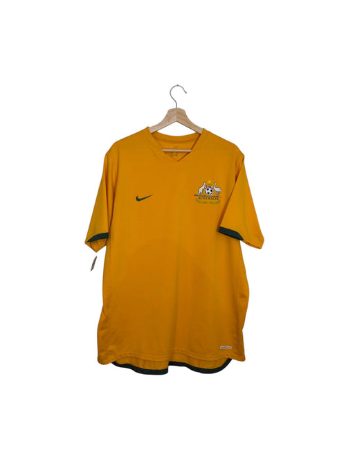 nike australia football shirt yellow