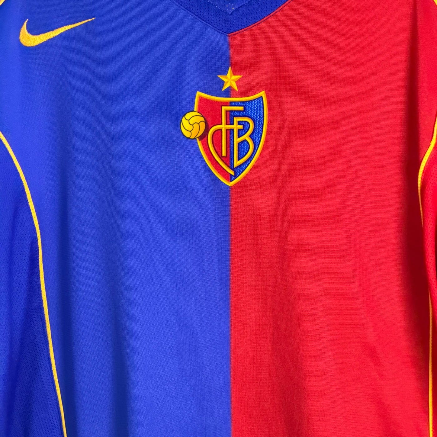 nike fc Basel blue and red 90