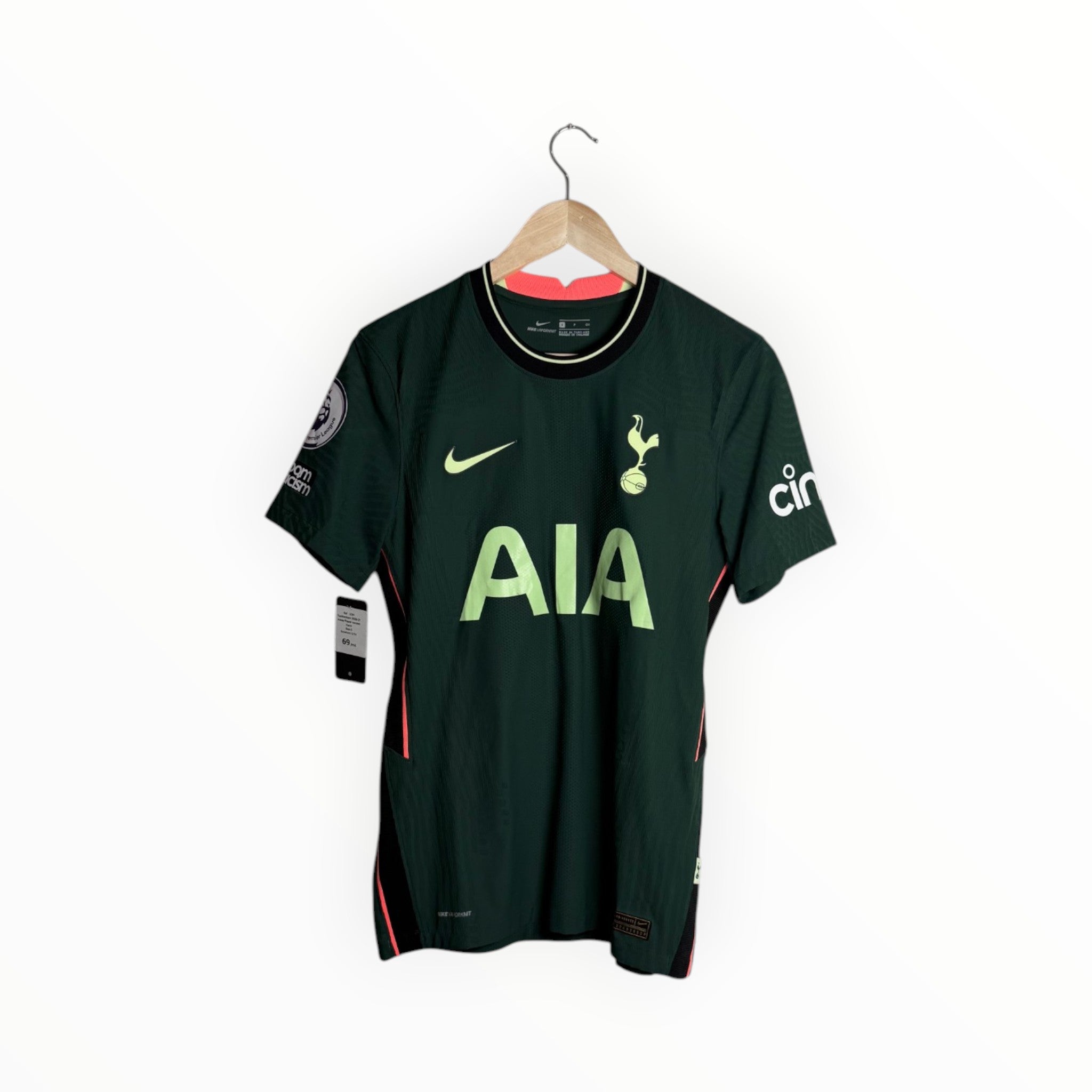 nike football shirt aia spurs green