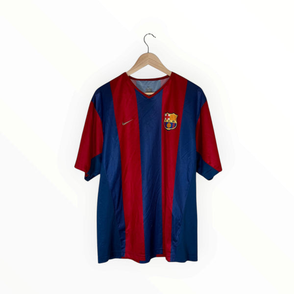 nike football shirt barcelona vintage
