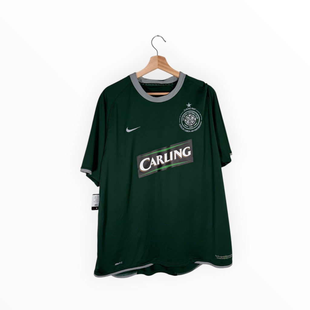 nike football shirt celtic 2007 green