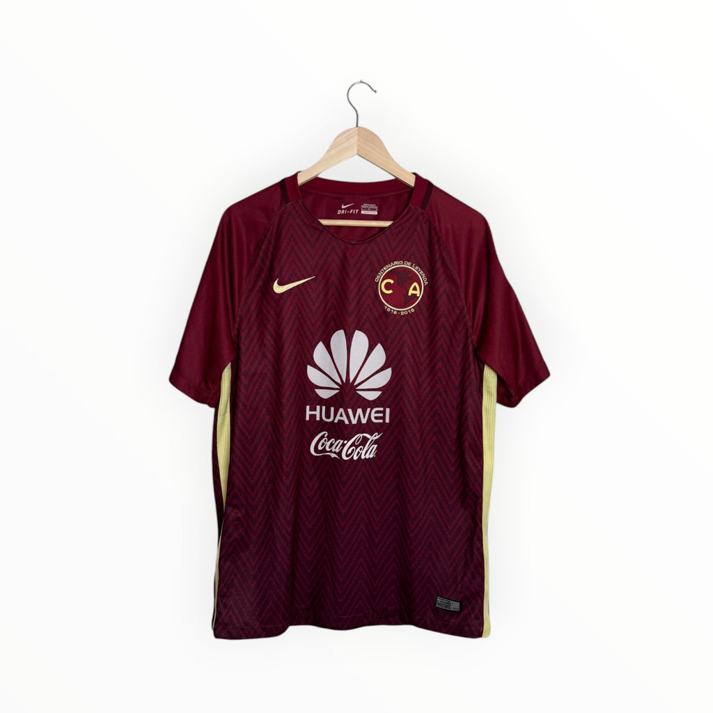 nike football shirt club America claret