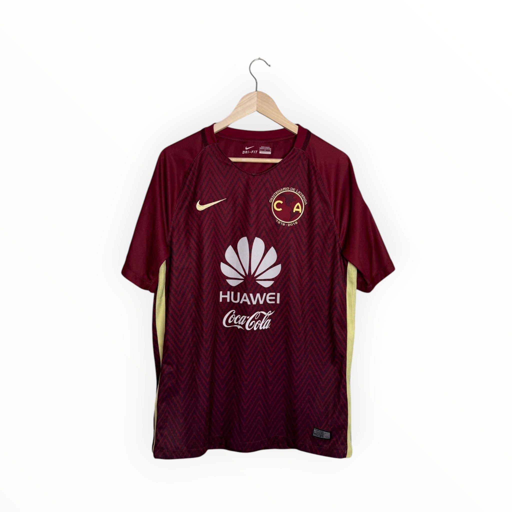 nike football shirt club America claret