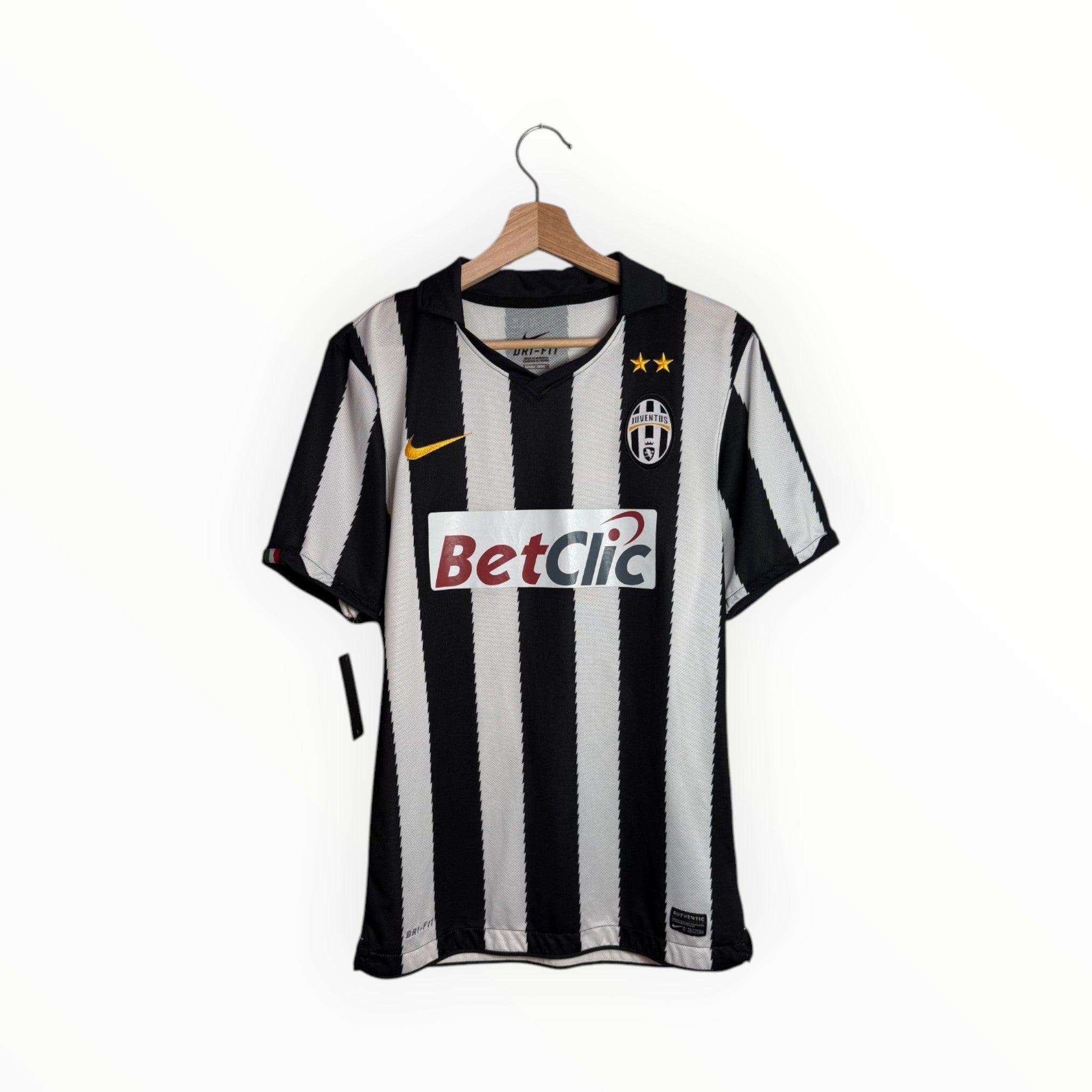 nike football shirt juventus black and white stripes betclic