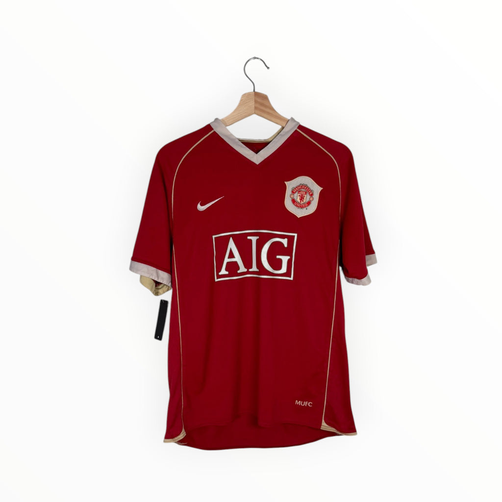 nike football shirt man united red