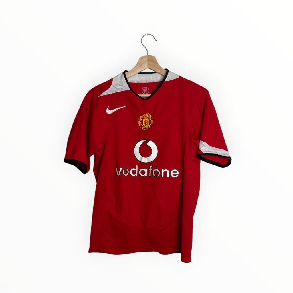 nike jersey red Manchester United vodafone